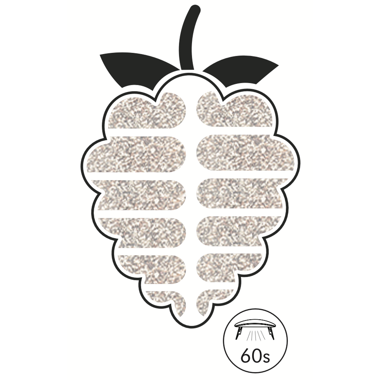 Sparkly Rose Gold UV