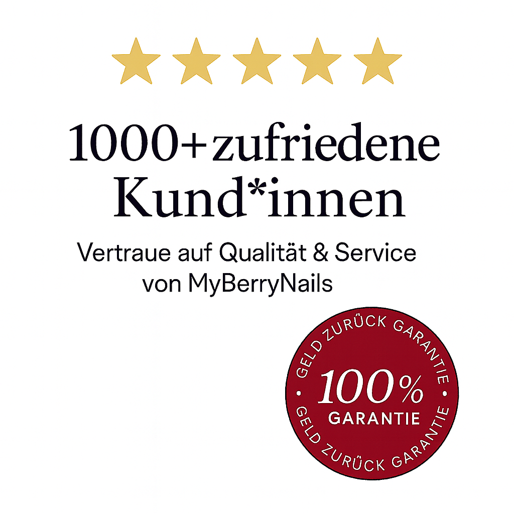 MyBerryNails Starter-Set – Perfekte Nägel wie im Nagelstudio, nur Zuhause