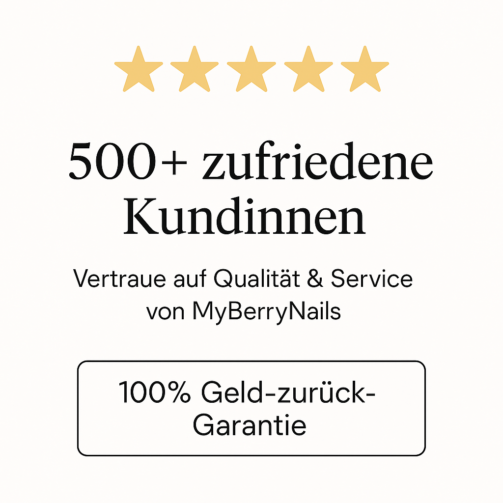 MyBerryNails Starter-Set – Perfekte Nägel wie im Nagelstudio, nur Zuhause