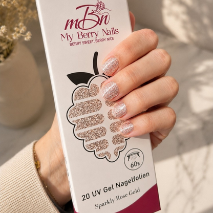 Sparkly Rose Gold UV