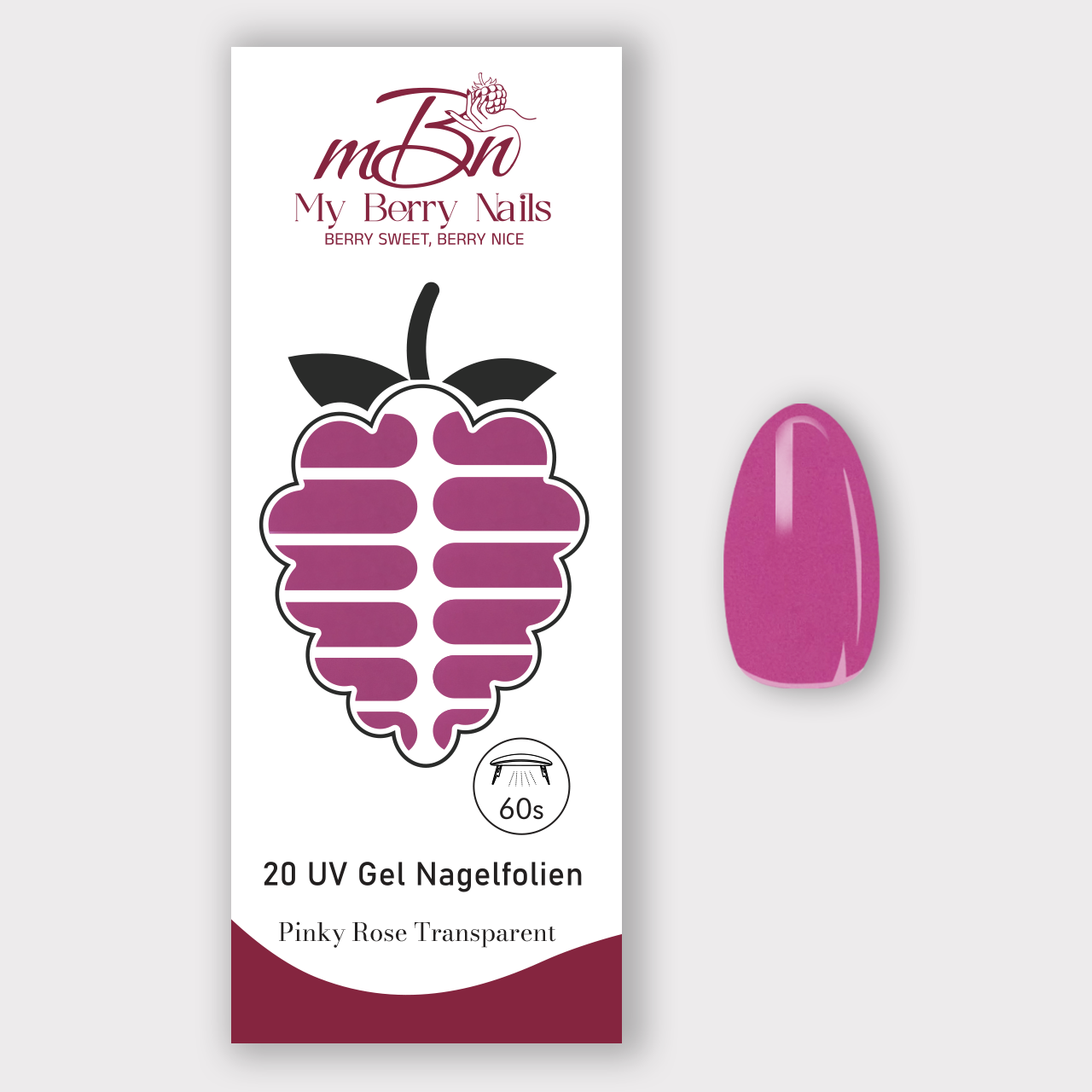 Pinky Rose Transparent